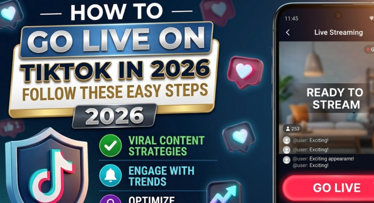 How to Go Live on TikTok in 2026 Follow These Easy Steps