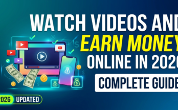 Watch Videos and Earn Money Online in 2026 Complete Guide