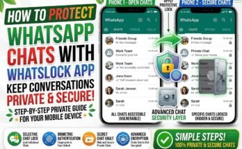 How to Protect WhatsApp Chats with WhatsLock App