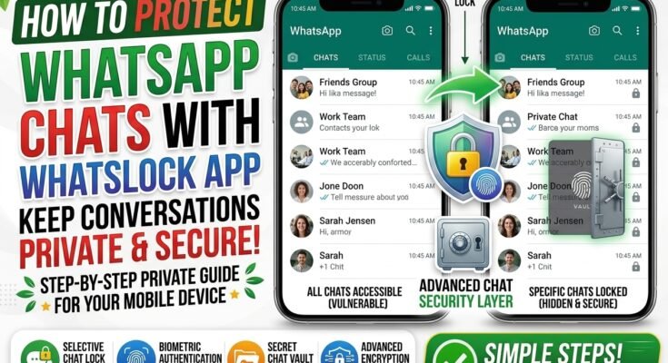 How to Protect WhatsApp Chats with WhatsLock App